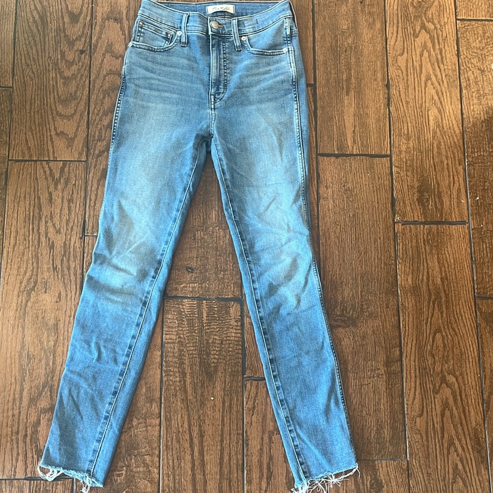 Madewell high rise skinny
